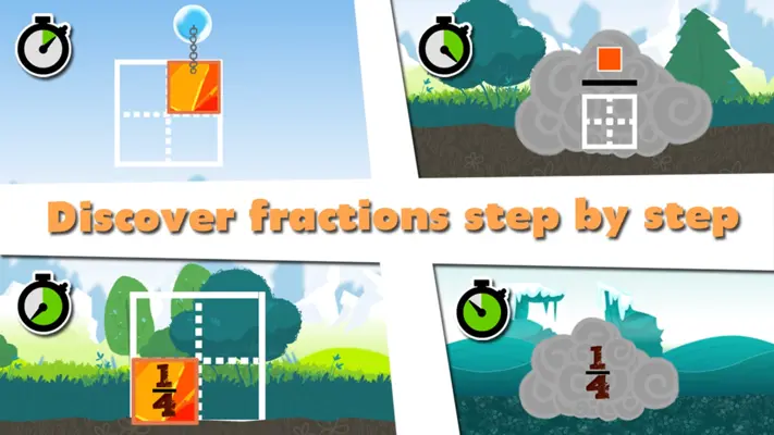 Slice Fractions android App screenshot 7